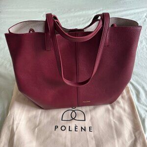 polene Cyme Edition Textured Black Cherry